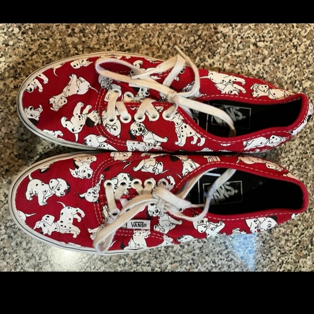 Disney 101 Dalmatians vans shoes w9
